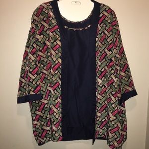 Bon Worth Kimono 2 pc set